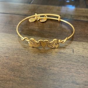 Alex and Ani Mickey and Minnie bracelet